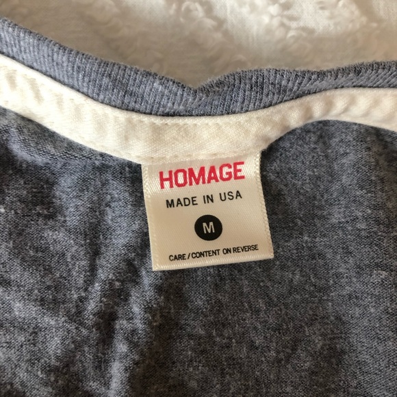 Homage size medium Cleveland Browns grey and orange believeland T shirt - Picture 3 of 3